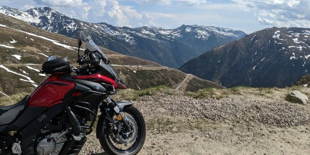 Blick vom Penser Joch