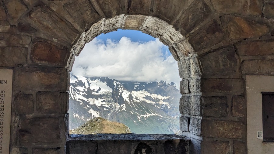 Blick vom Großglockner